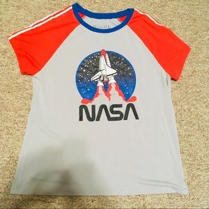 Wound up nasa shirt original logo.